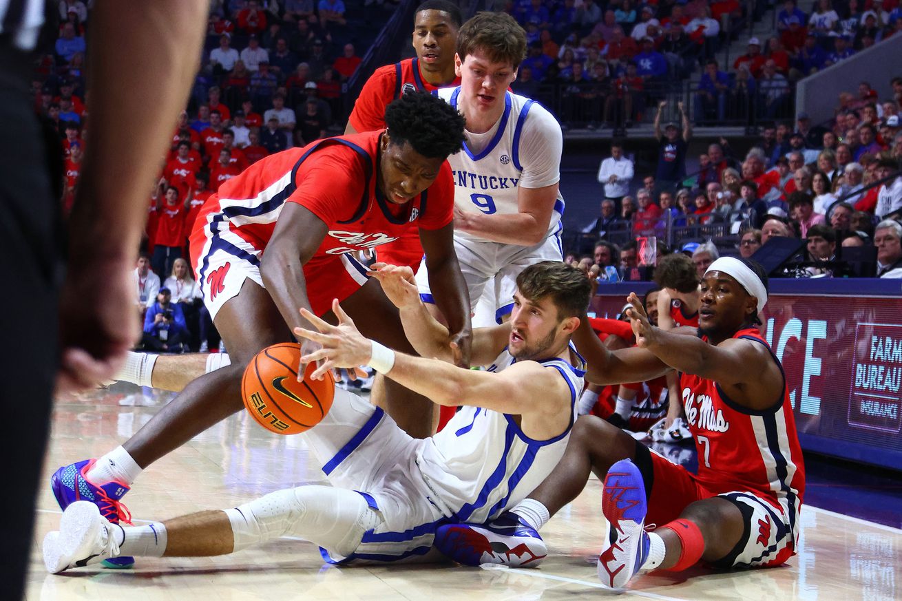 NCAA Basketball: Kentucky at Mississippi