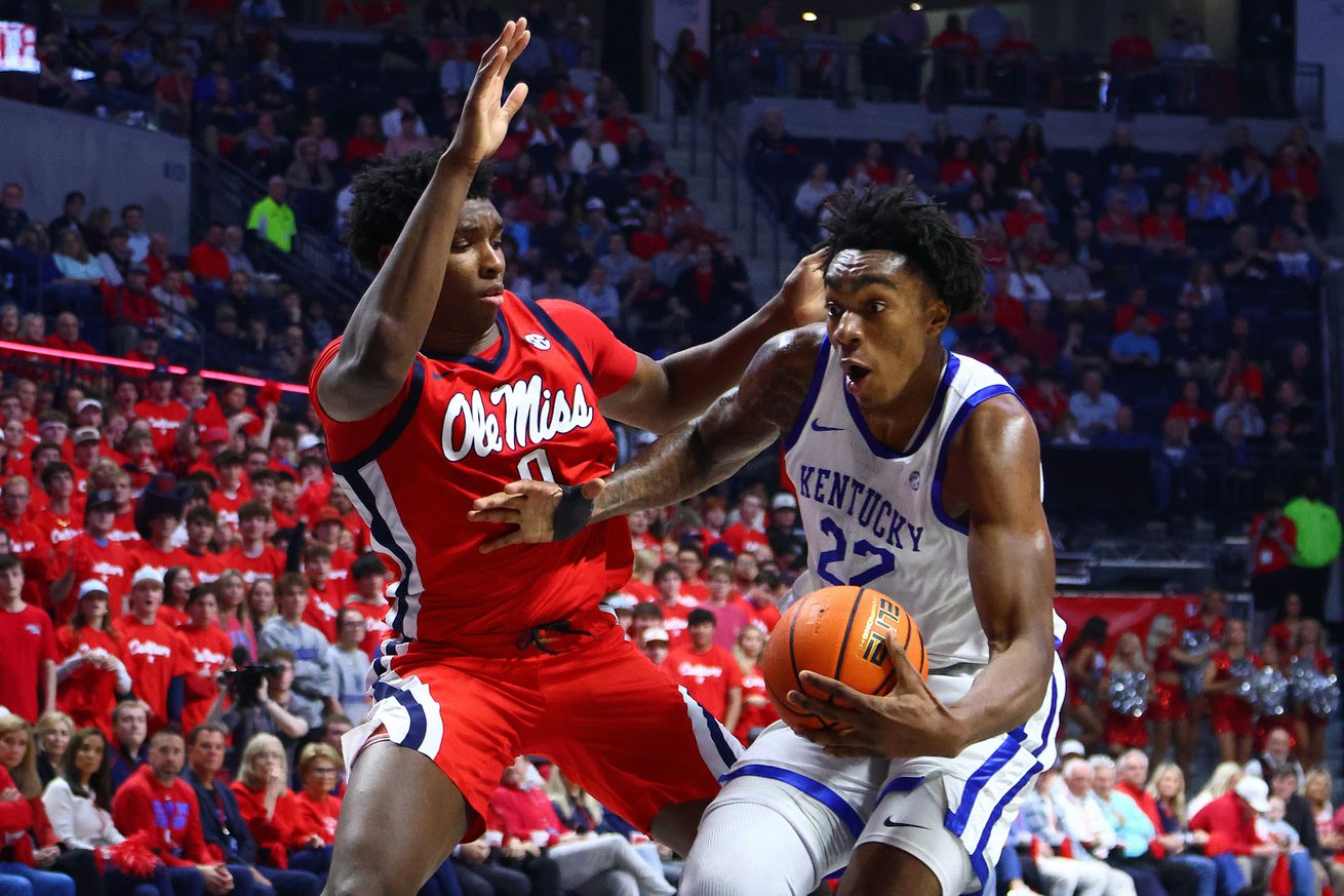 NCAA Basketball: Kentucky at Mississippi