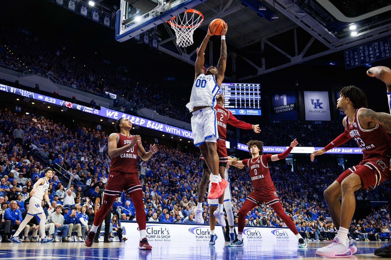 NCAA Basketball: South Carolina at Kentucky