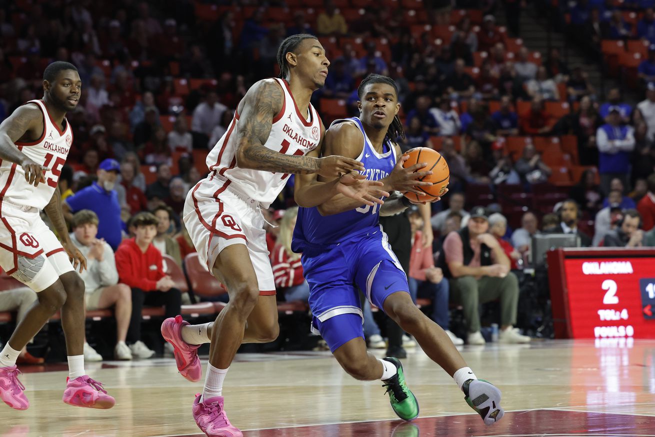 NCAA Basketball: Kentucky at Oklahoma