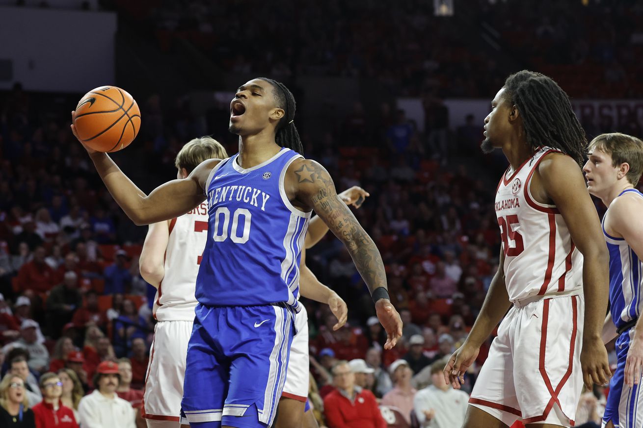 NCAA Basketball: Kentucky at Oklahoma