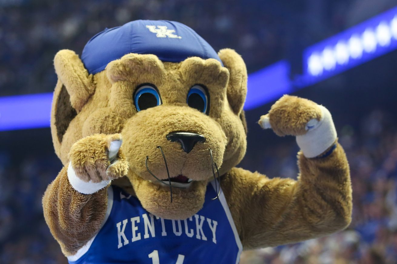 Kentucky Wildcats Mascot.