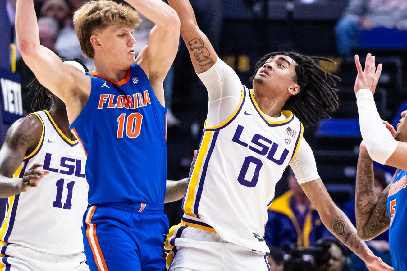 NCAA Basketball: Florida at Louisiana State