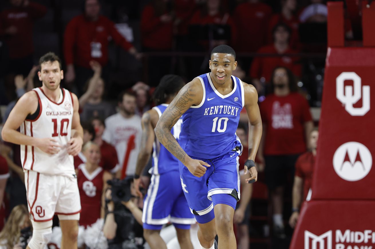 NCAA Basketball: Kentucky at Oklahoma