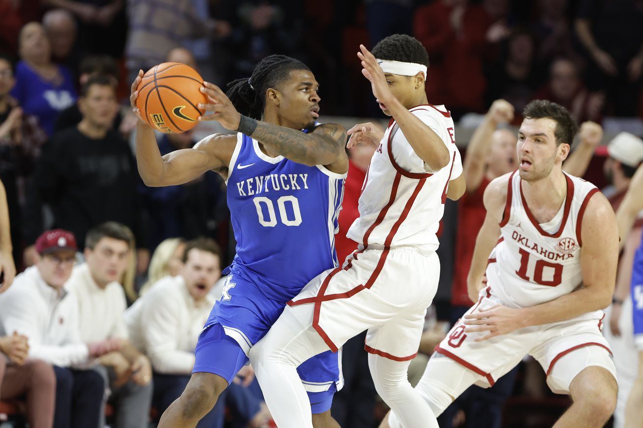 NCAA Basketball: Kentucky at Oklahoma