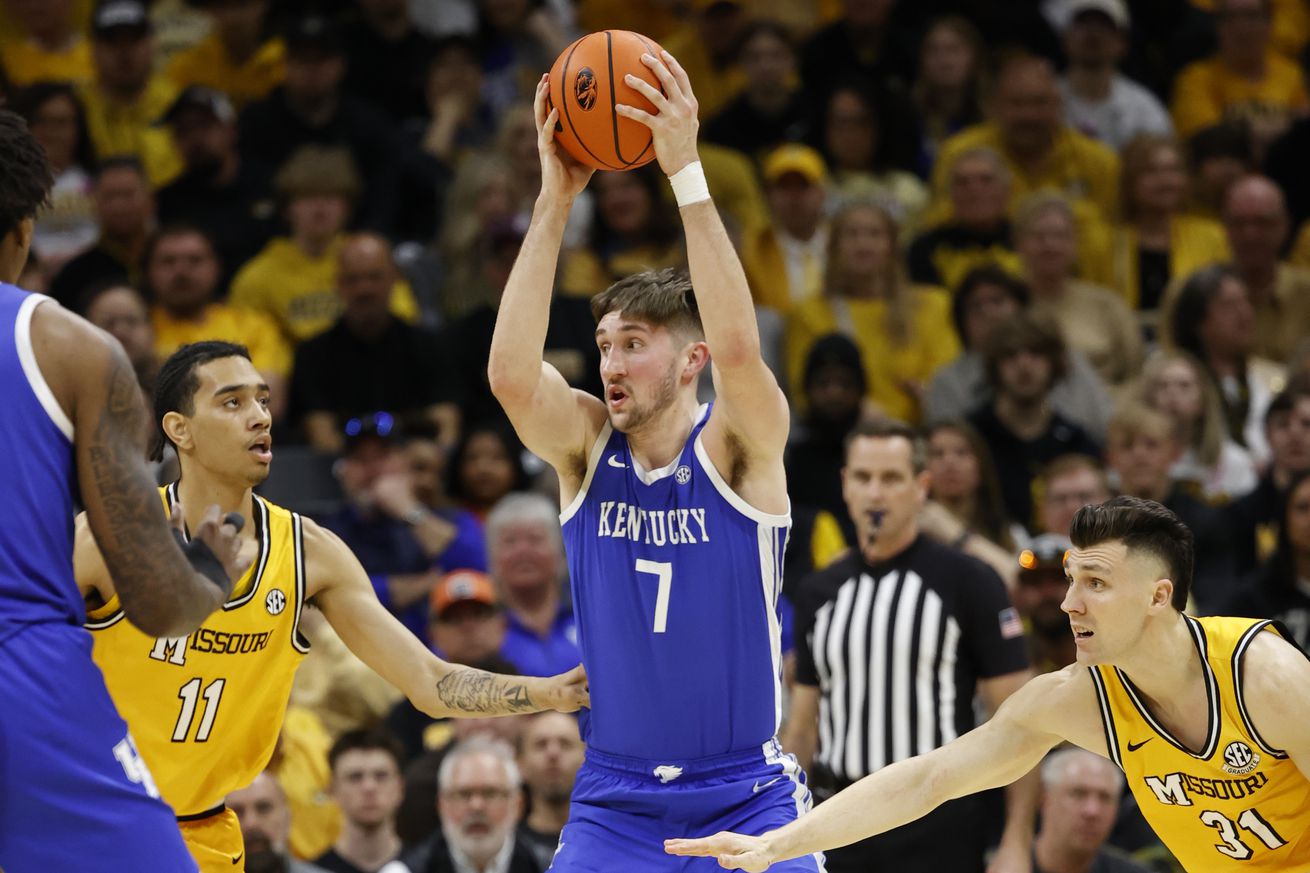 NCAA Basketball: Kentucky at Missouri